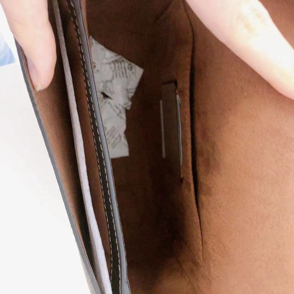 Coach CE567 Morgan Saddle Bag In Gold/Brown Black Multi - Picture 7 of 9